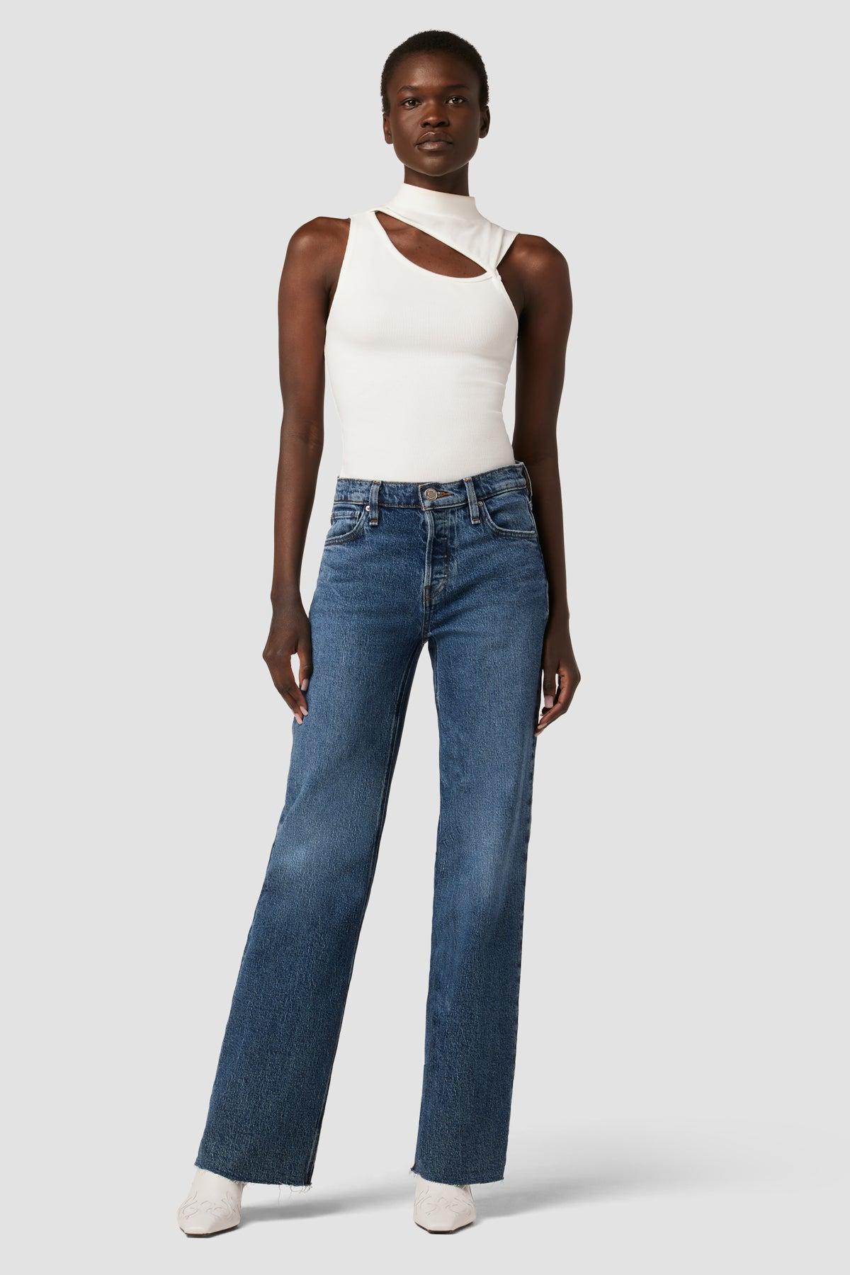 Rosie High-Rise Wide Leg Jean Female Product Image