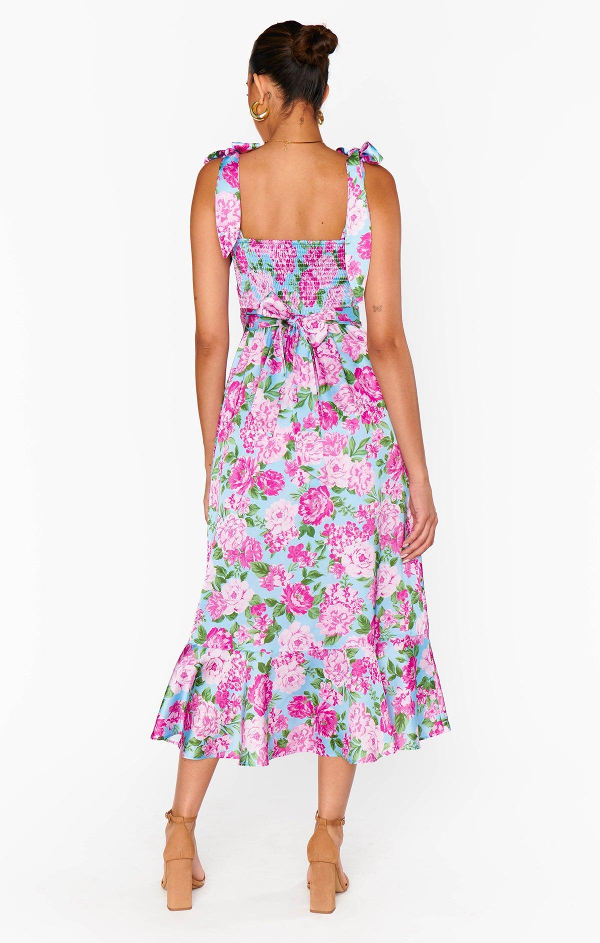 Garden Midi Dress ~ Cottage Floral Multi Product Image