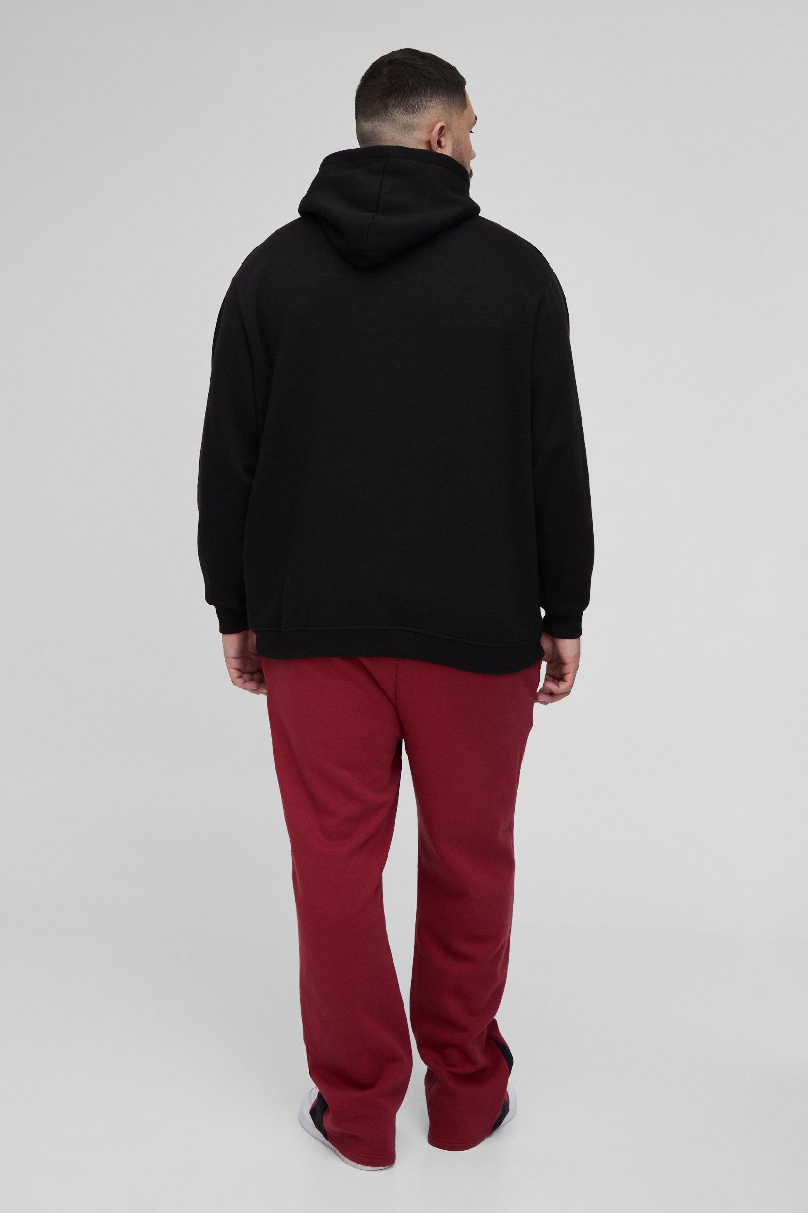 Plus Star Gusset Sweatpants | boohooMAN USA Product Image