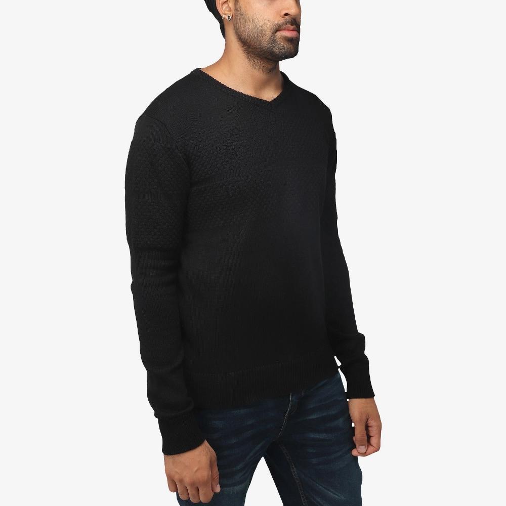 X RAY Men's Slim Fit Pullover V-Neck Sweater, Sweater for Men Fall Winter Product Image