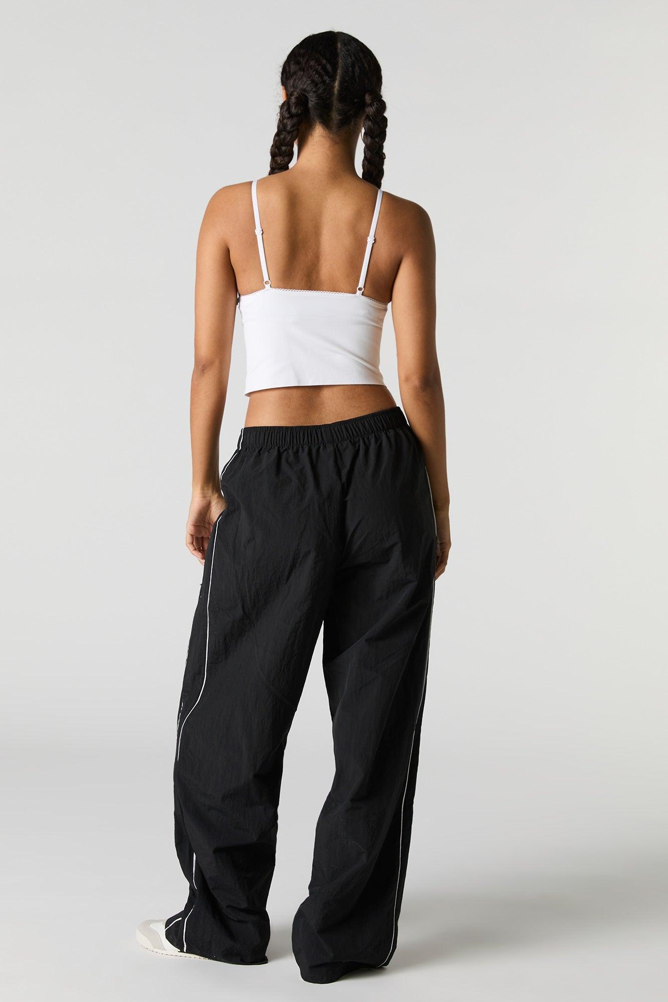 Nylon Wide Leg Pant Female Product Image