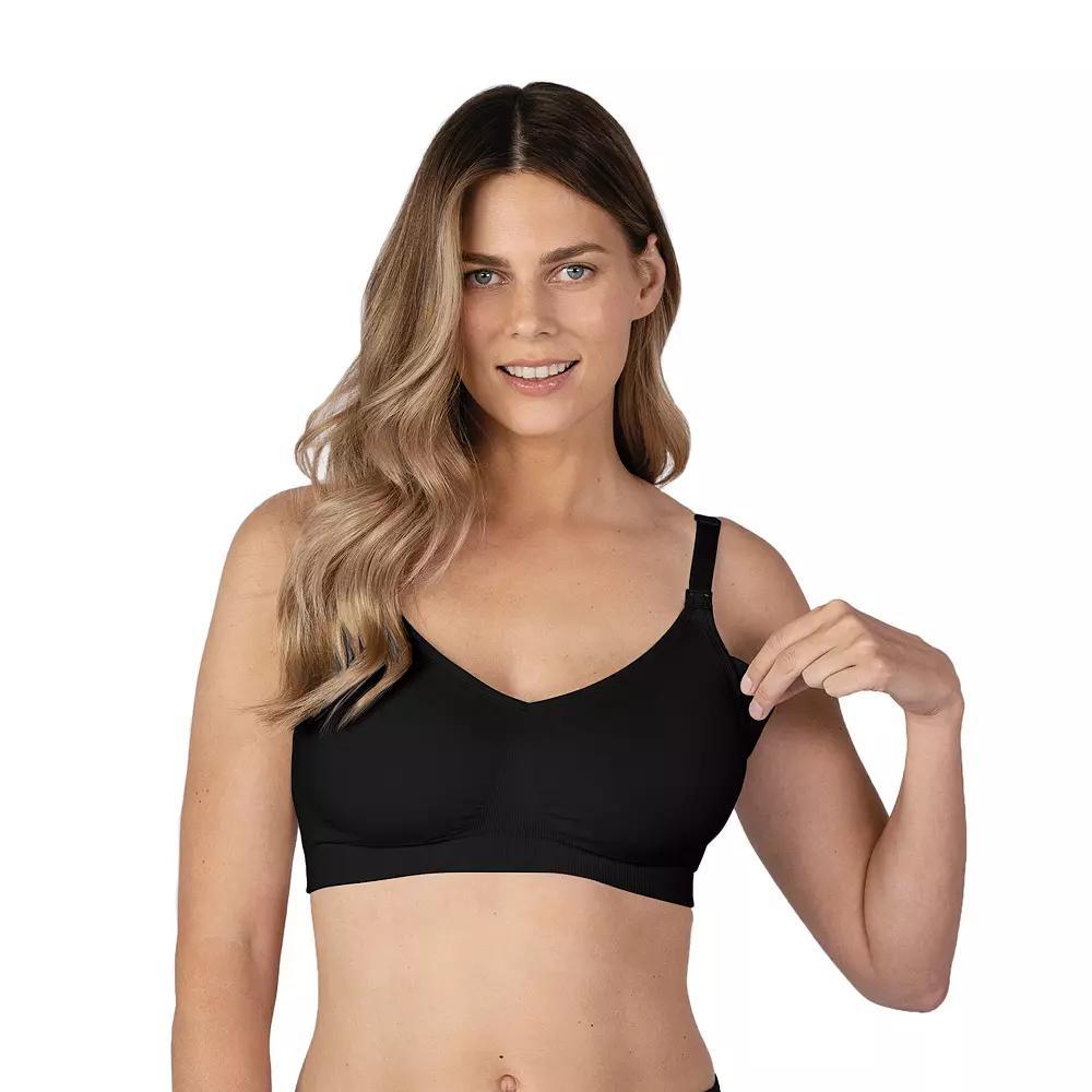 Bravado Designs Double Layer Nursing Bra 11008VBA, Women's, Size: Medium, Black Product Image