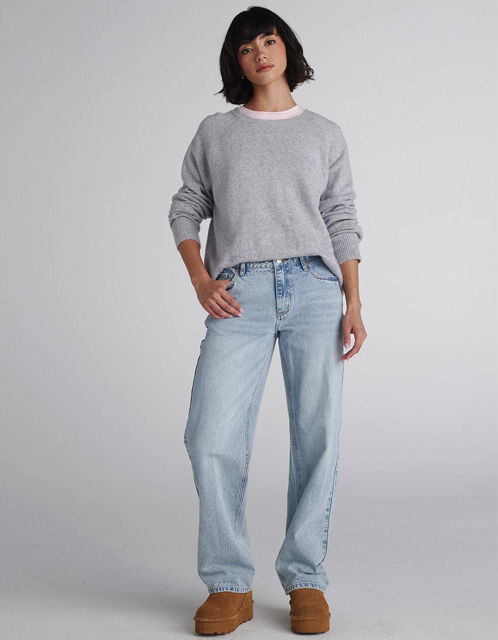 RSQ Womens Low Rise Loose Straight Jeans Product Image