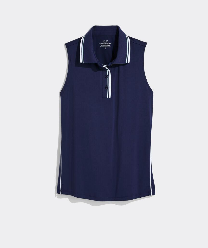 Sleeveless Performance Polo Product Image