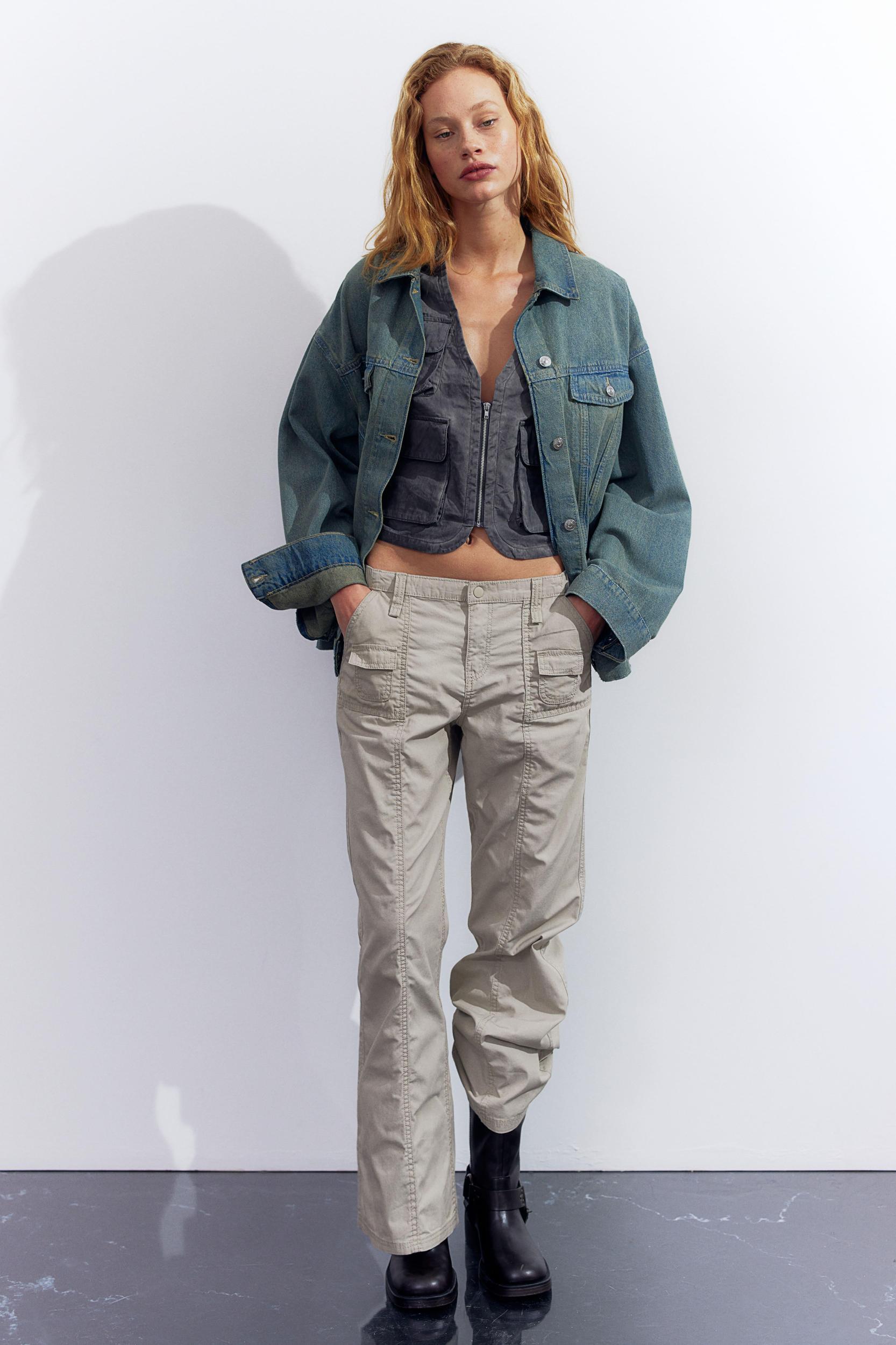 Canvas Cargo Pants Product Image