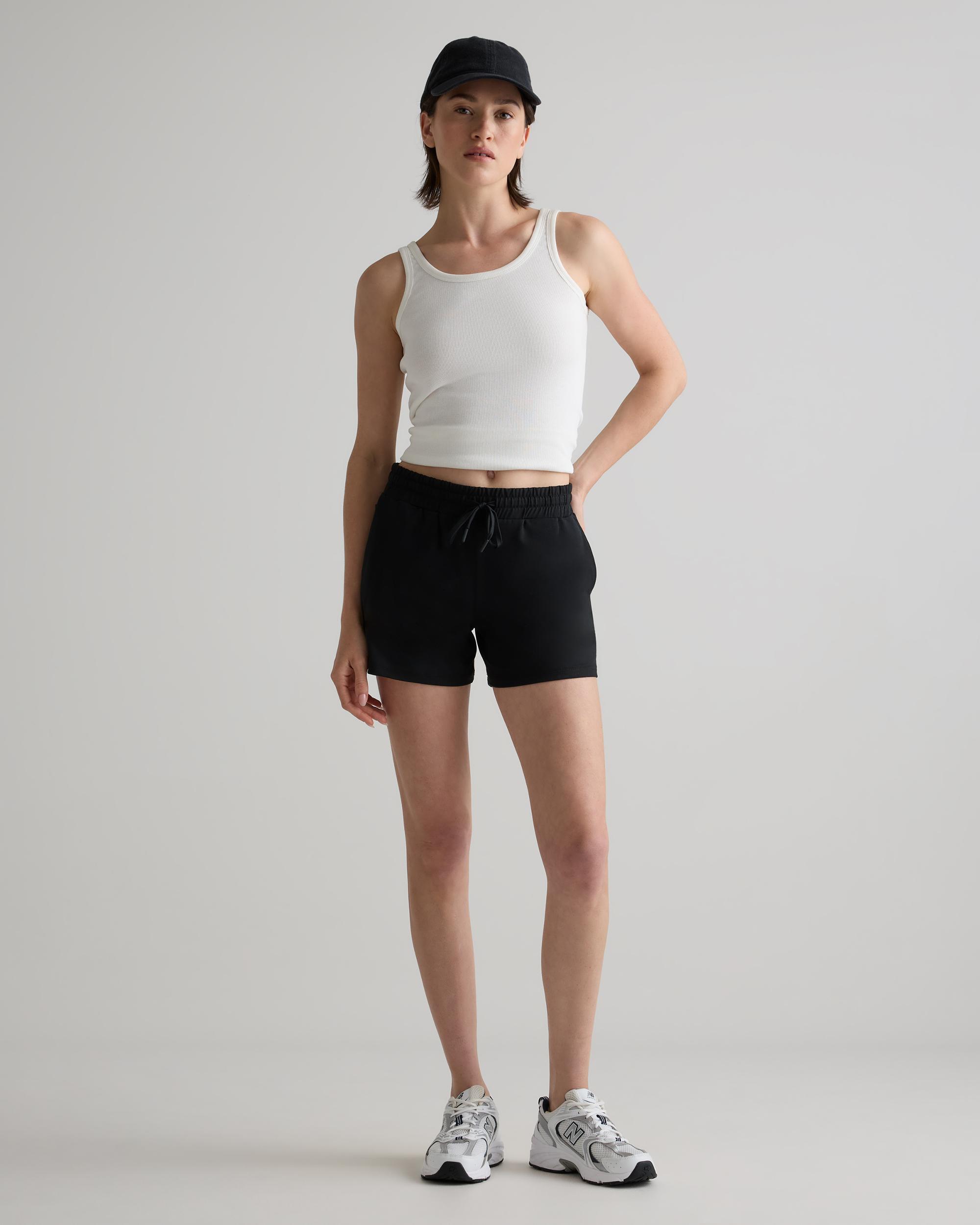 Quince | Women's Super Soft Performance Shorts Flowknit Activewear, Recycled Polyester Product Image
