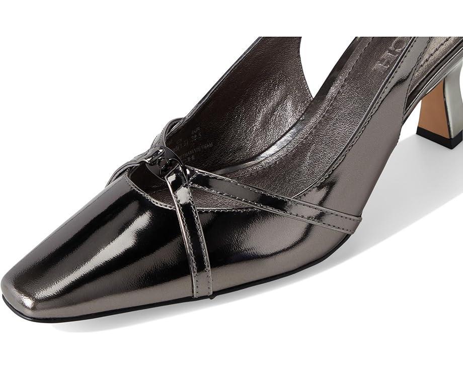 Women's COACH Rowyn Metallic Leather Slingback Product Image
