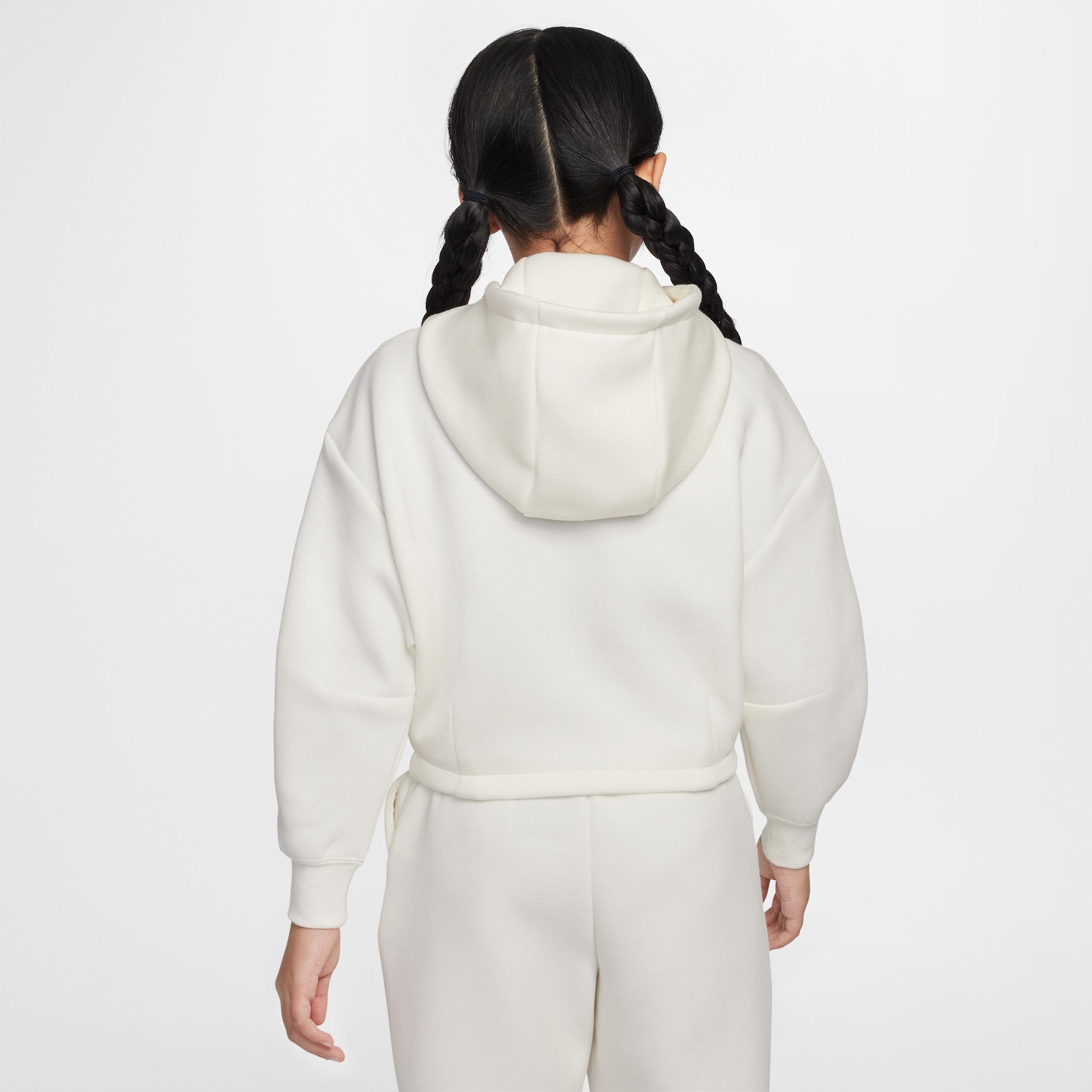 Unisex Nike Sportswear Tech Fleece Girls' Oversized Hoodie Product Image