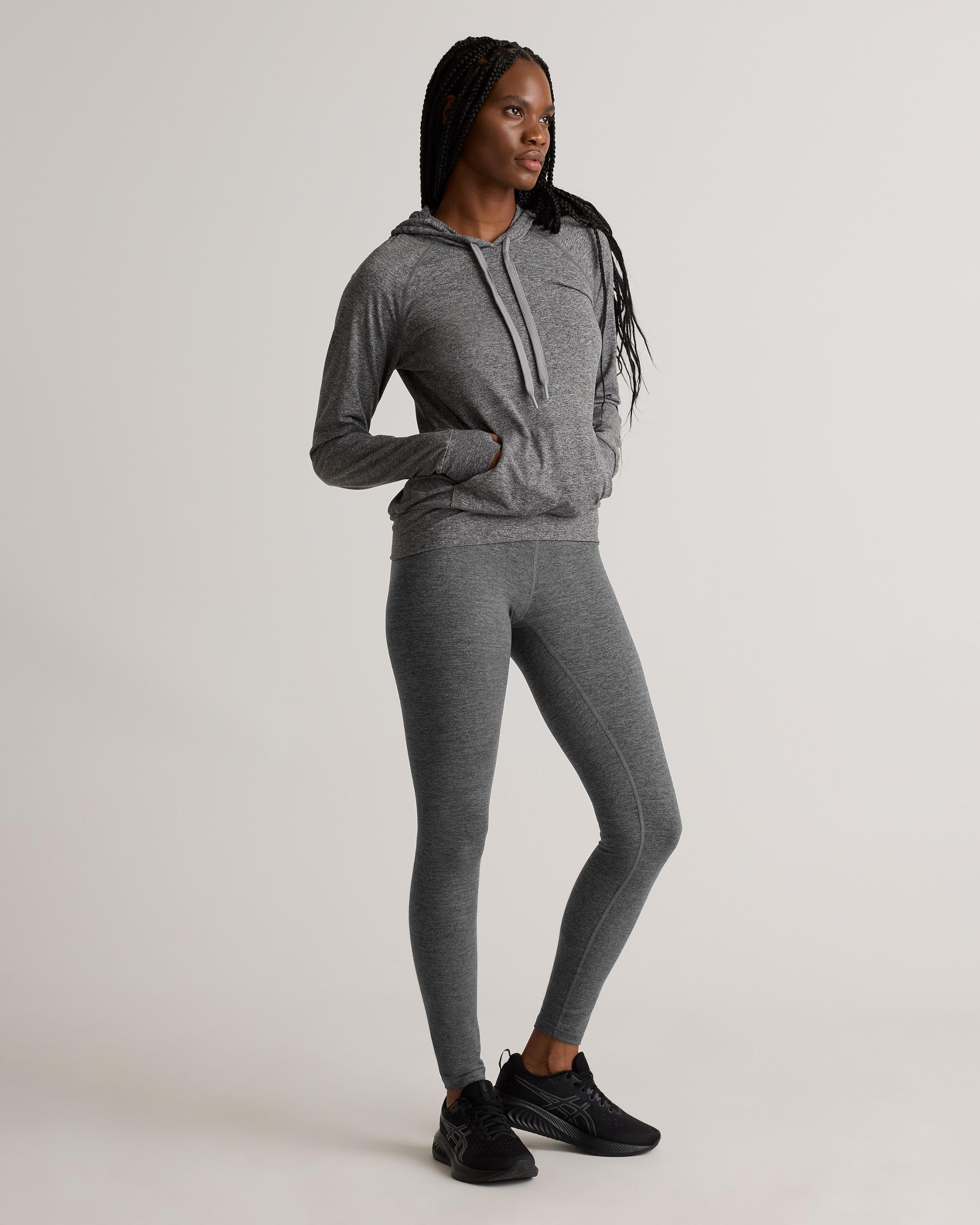 Quince | Women's Super Soft Performance Pullover Hoodie Flowknit Activewear, Size XL, Recycled Polyester Product Image