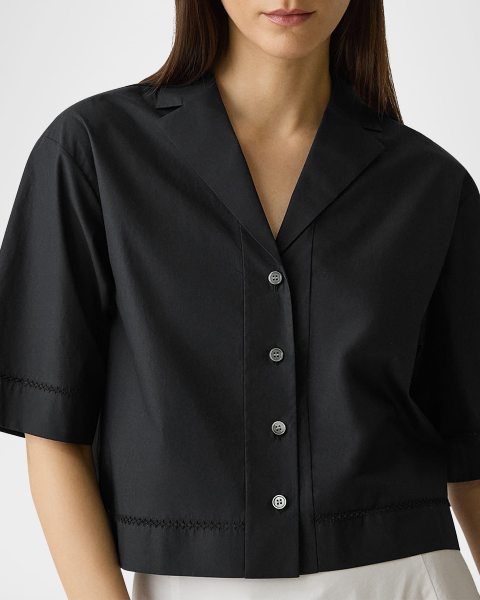 Short-Sleeve Boxy Shirt Product Image