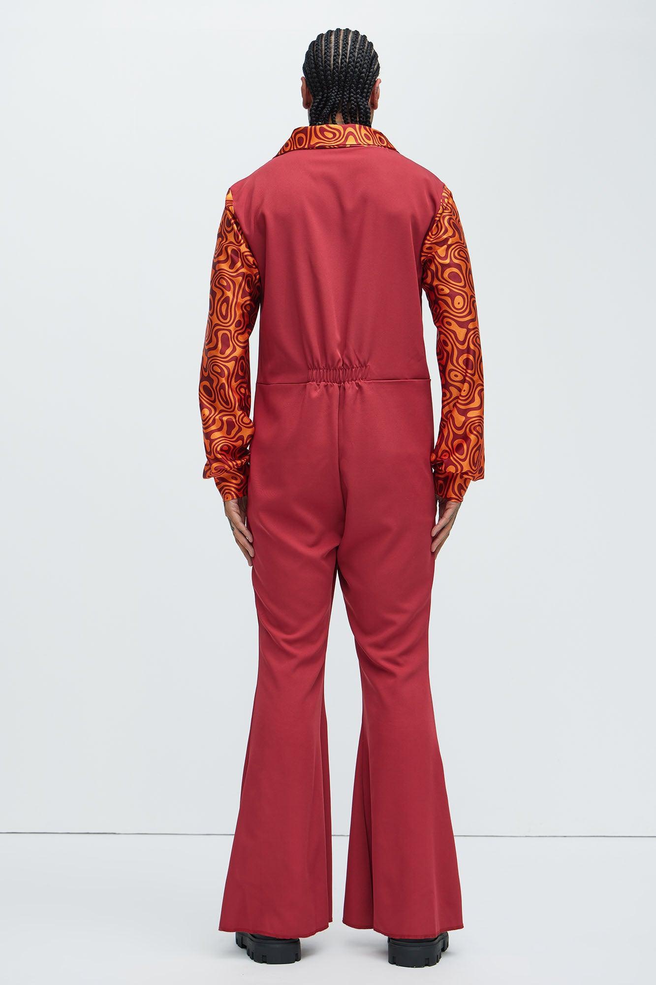 Disco Leisure Costume - Red/combo Product Image
