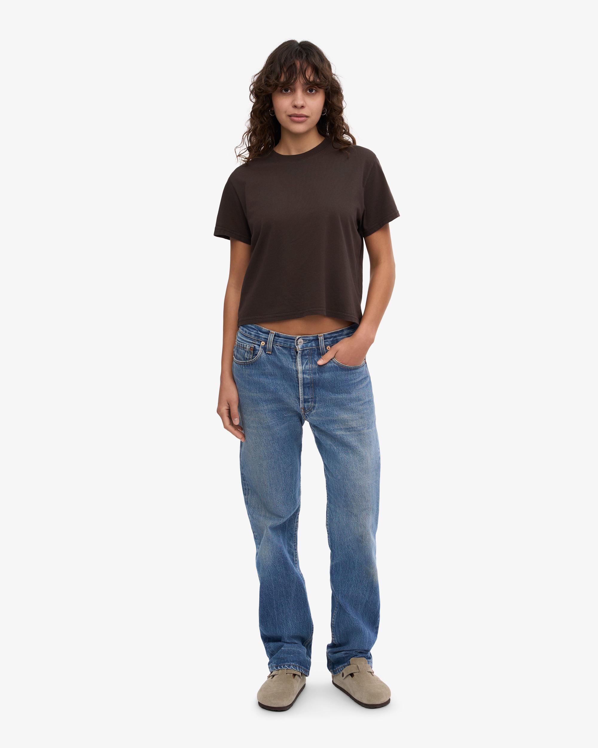 Type: CS2057/Organic Boxy Crop Tee/F Product Image