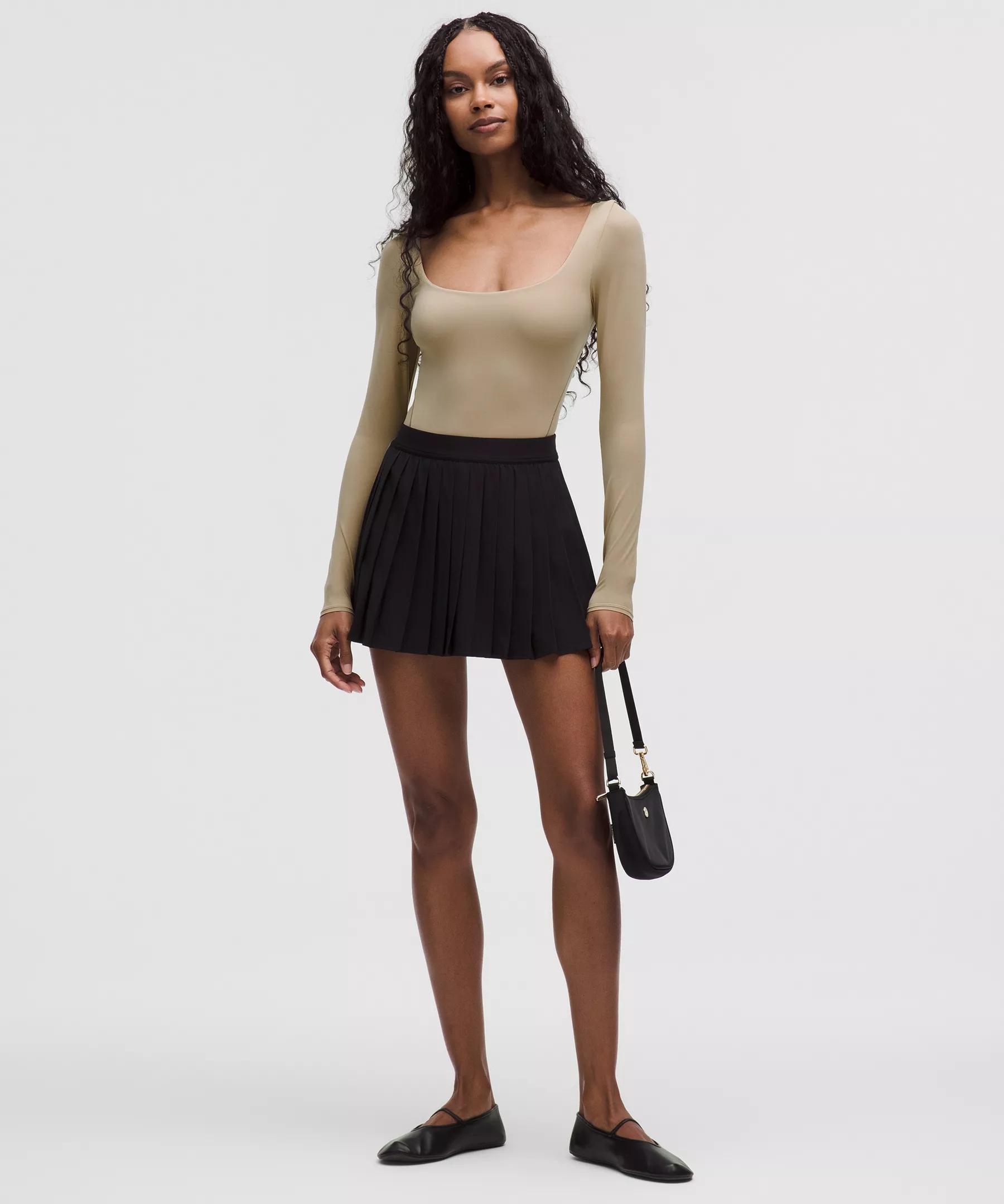 Wundermost Ultra-Soft Nulu Square-Neck Long-Sleeve Bodysuit Product Image