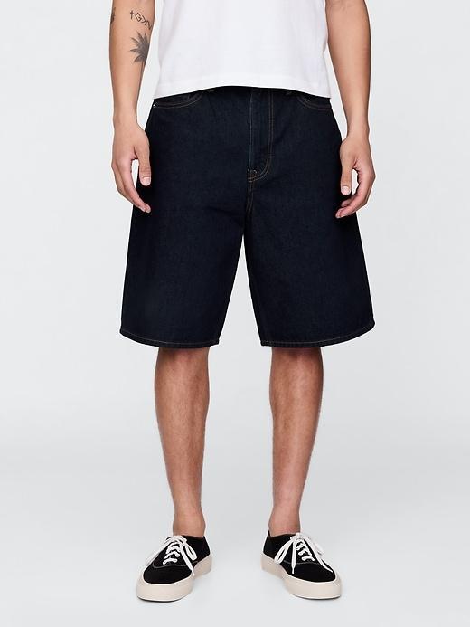 10.5" Baggy Denim Shorts Product Image