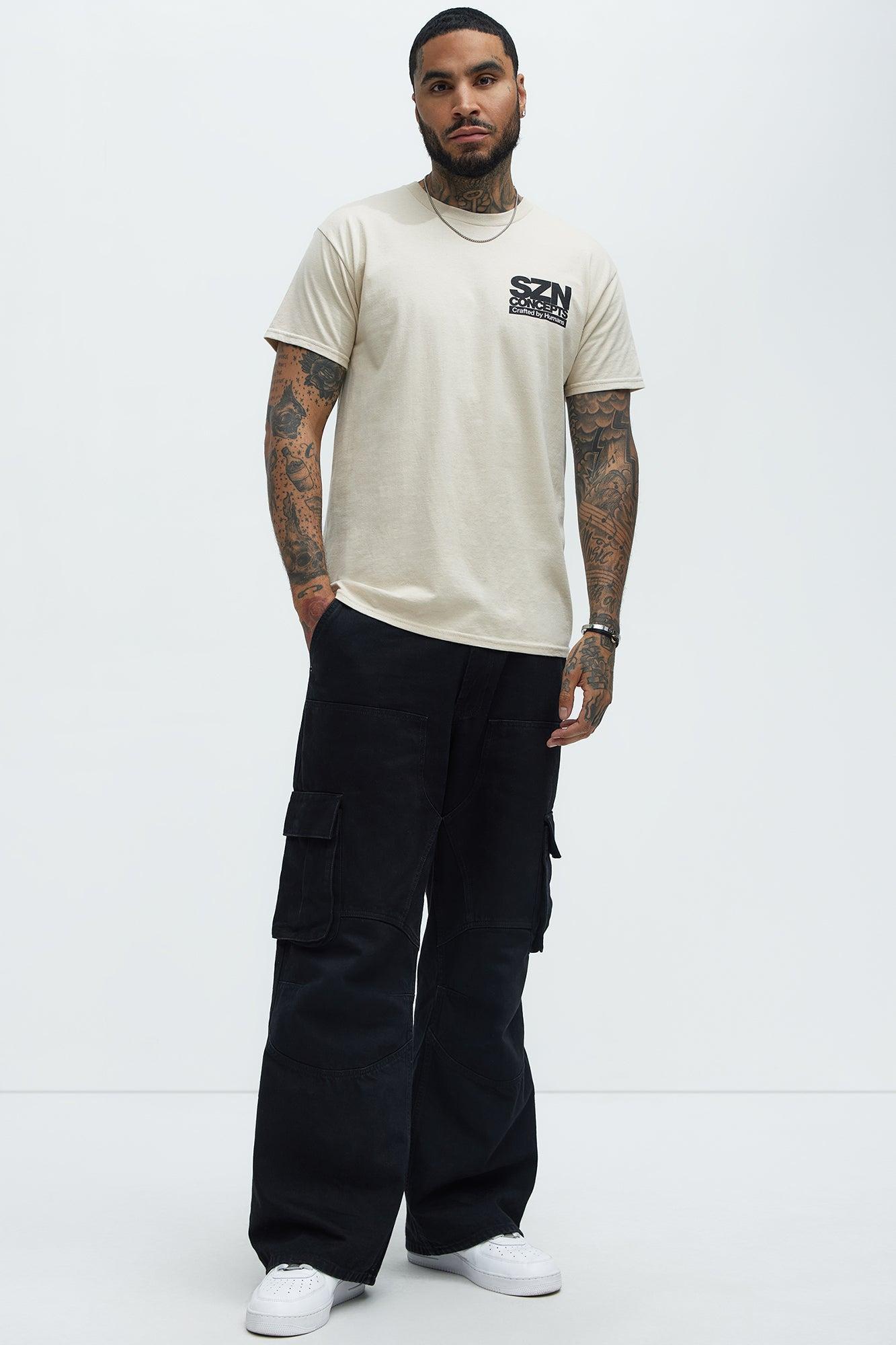 SZN Concepts Short Sleeve Tee - Sand Product Image