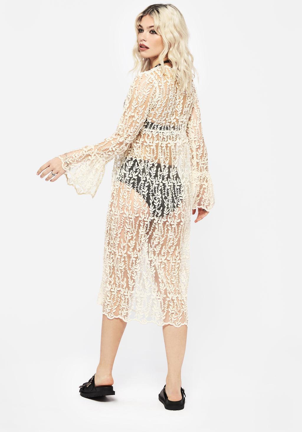Evangeline Lace Kimono Product Image