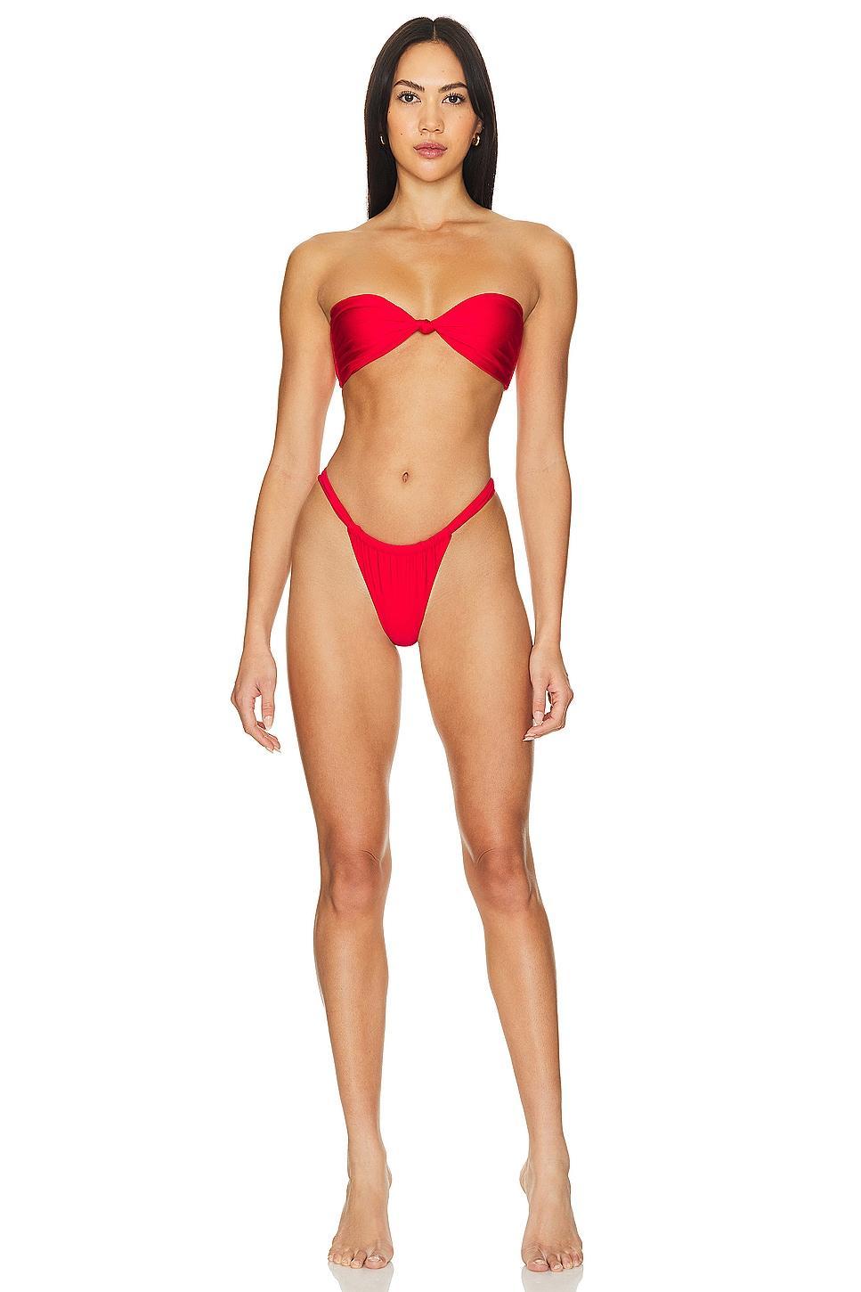 Lovers and Friends Adore You Top in Red Product Image