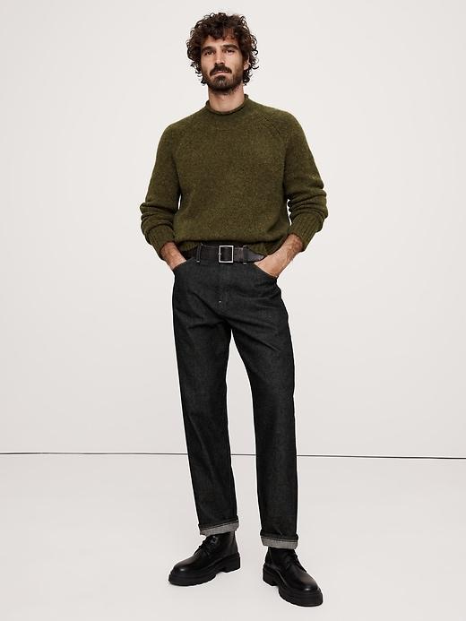 Alpaca-Wool Blend Crew-Neck Sweater Product Image