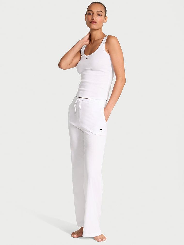100% Cotton Tank & Pants Pajama Set Product Image