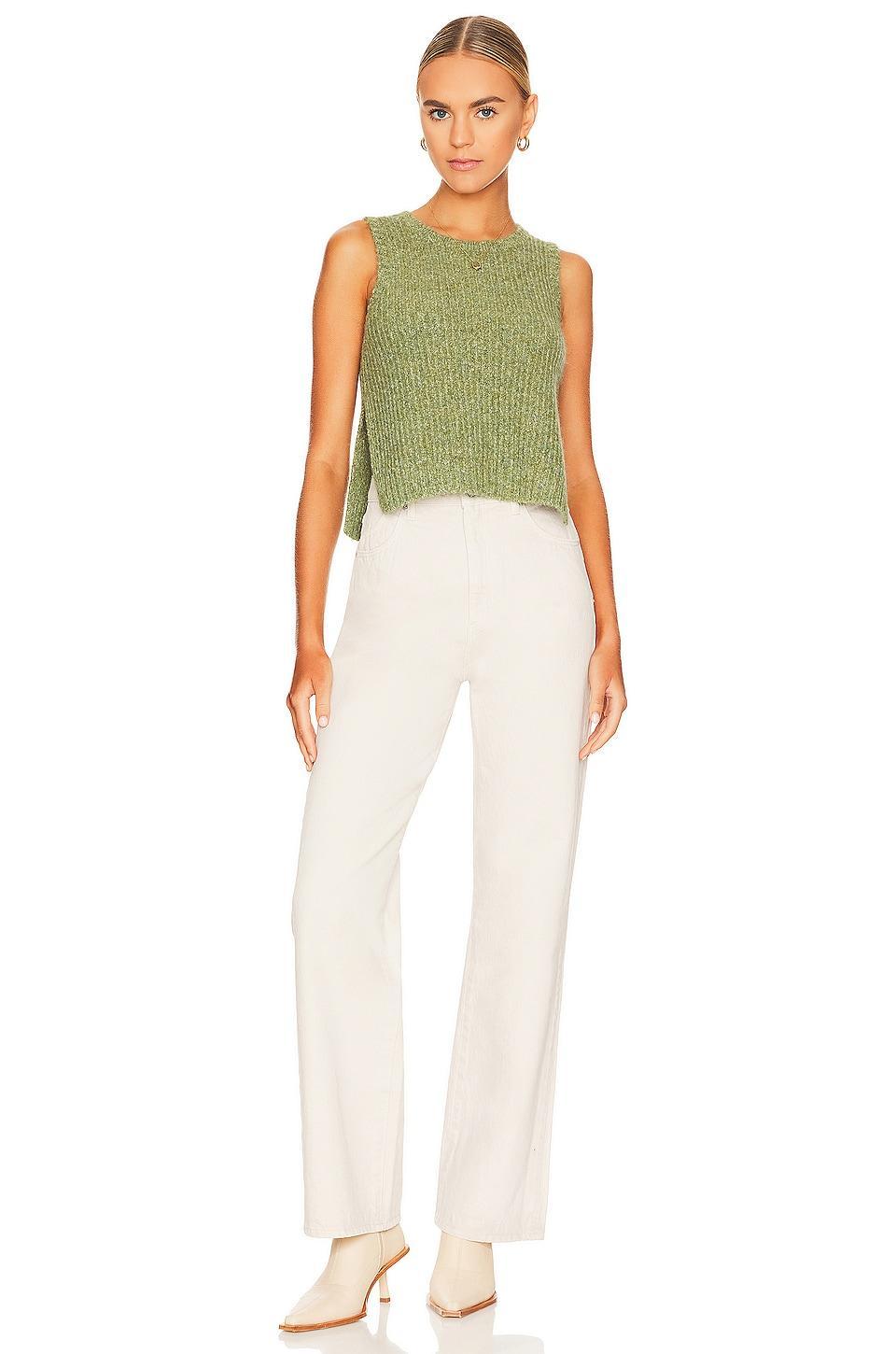 Side Slit Ribbed Vest 525 Product Image