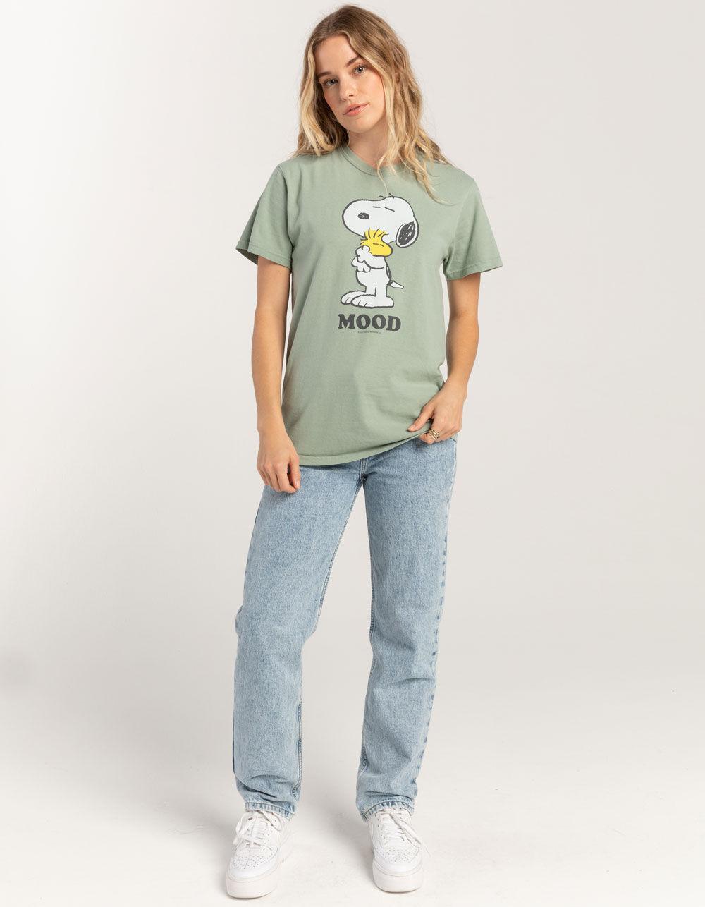 RIOT SOCIETY x Peanuts Mood Womens Tee - SAGE Product Image
