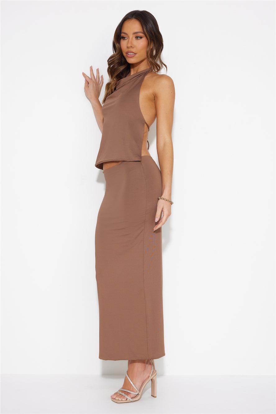 My Style Top Brown Product Image