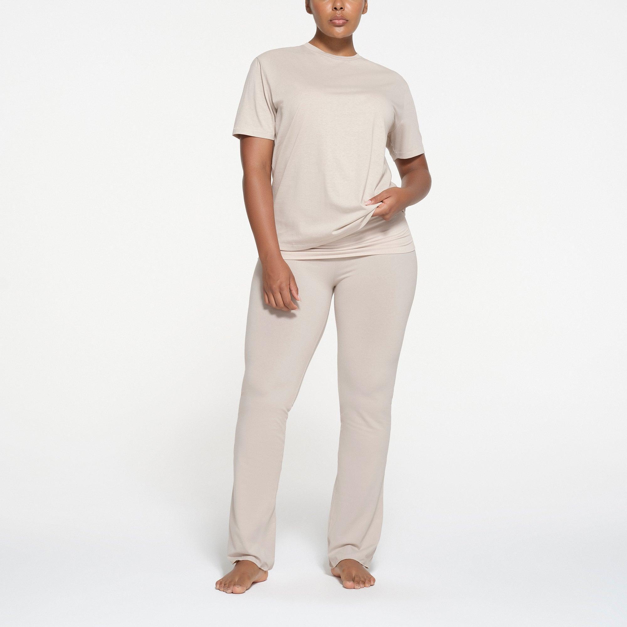 RELAXED TEES OVERSIZED LONG T-SHIRT | STONE Product Image