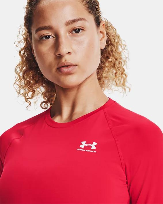 HeatGear Compression Womens Long Sleeve Product Image