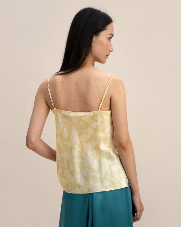 Shadow Print Cowl Neck Cami Product Image