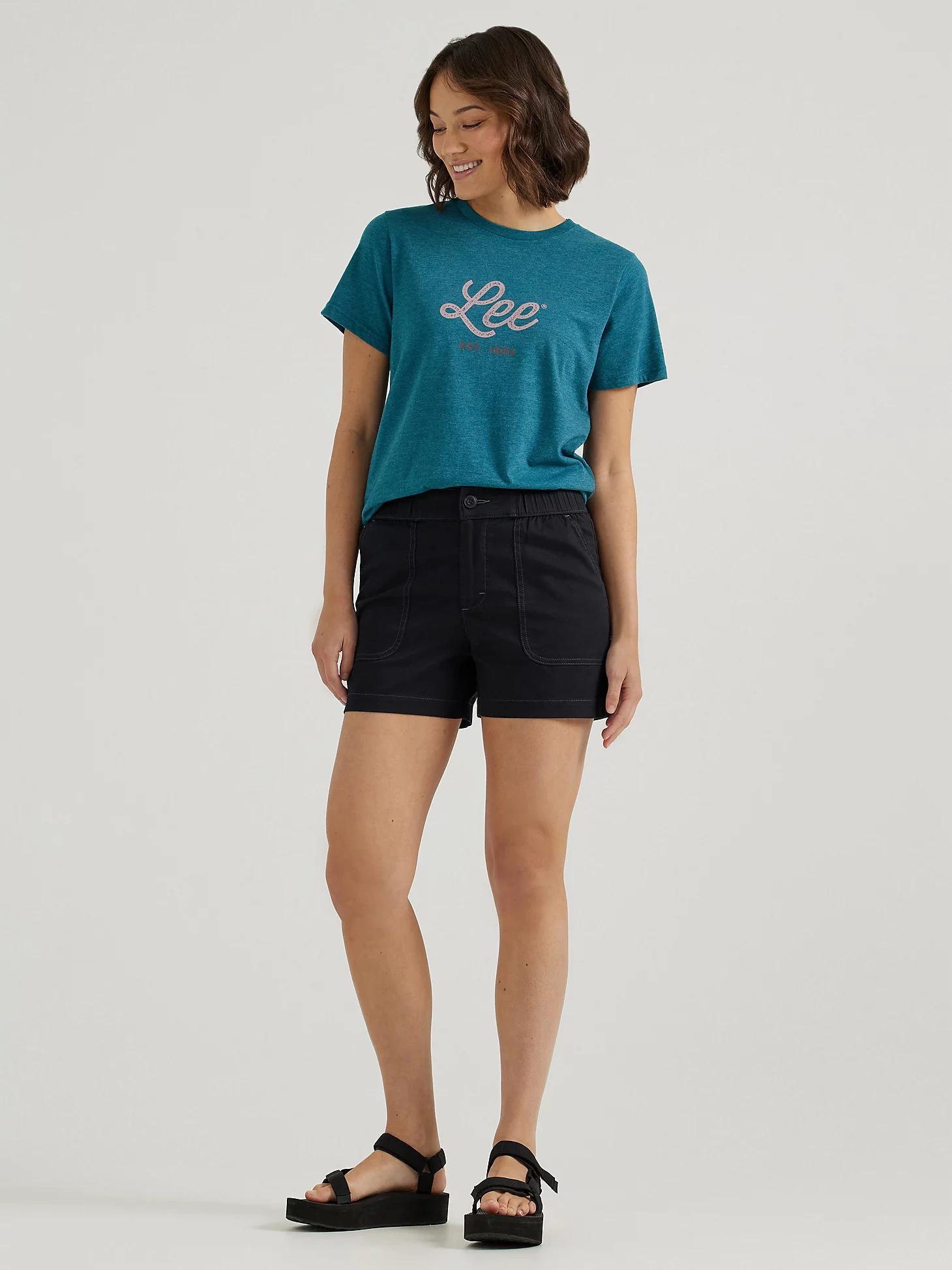 Women's Ultra Lux Comfort High Rise Pull-On Utility Short | Women's Shorts | Lee® Product Image