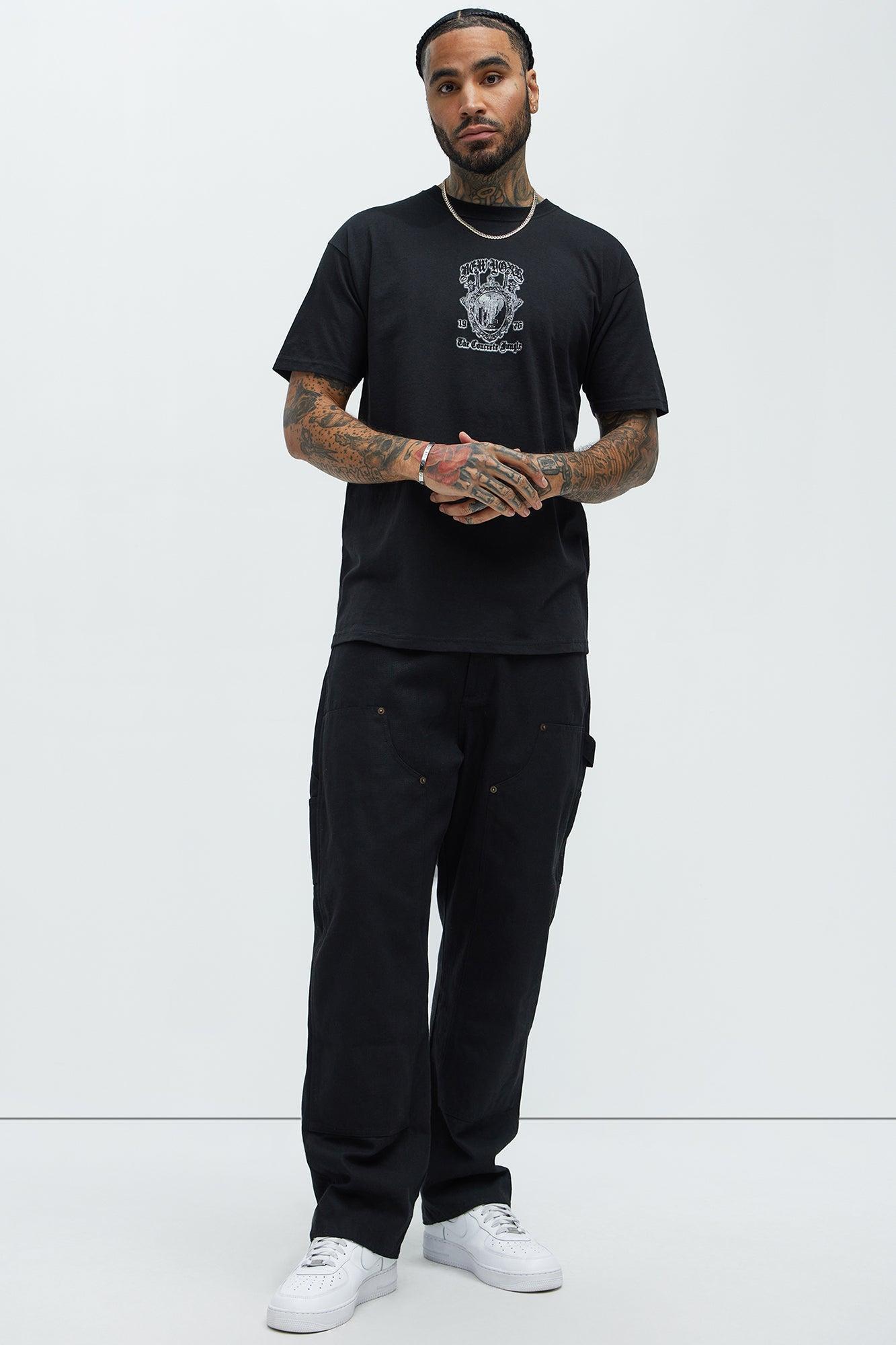 NYC Concrete Jungle Short Sleeve Tee - Black Product Image