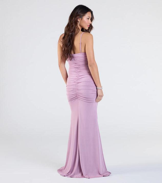 Justine V-Neck Mermaid Formal Dress Product Image