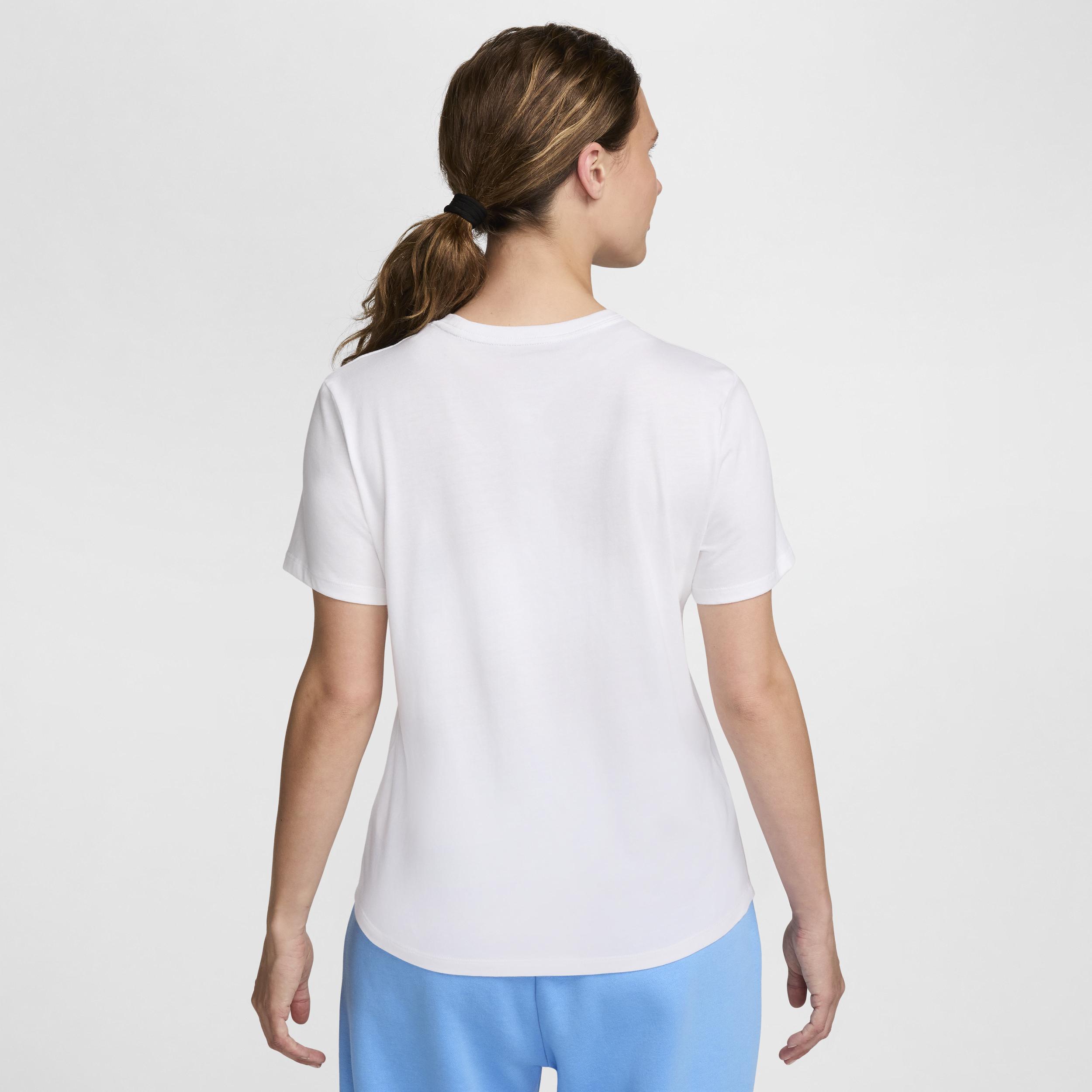 Women's Nike White Team USA Puck Club T-Shirt, Size: Large, Usa White Product Image