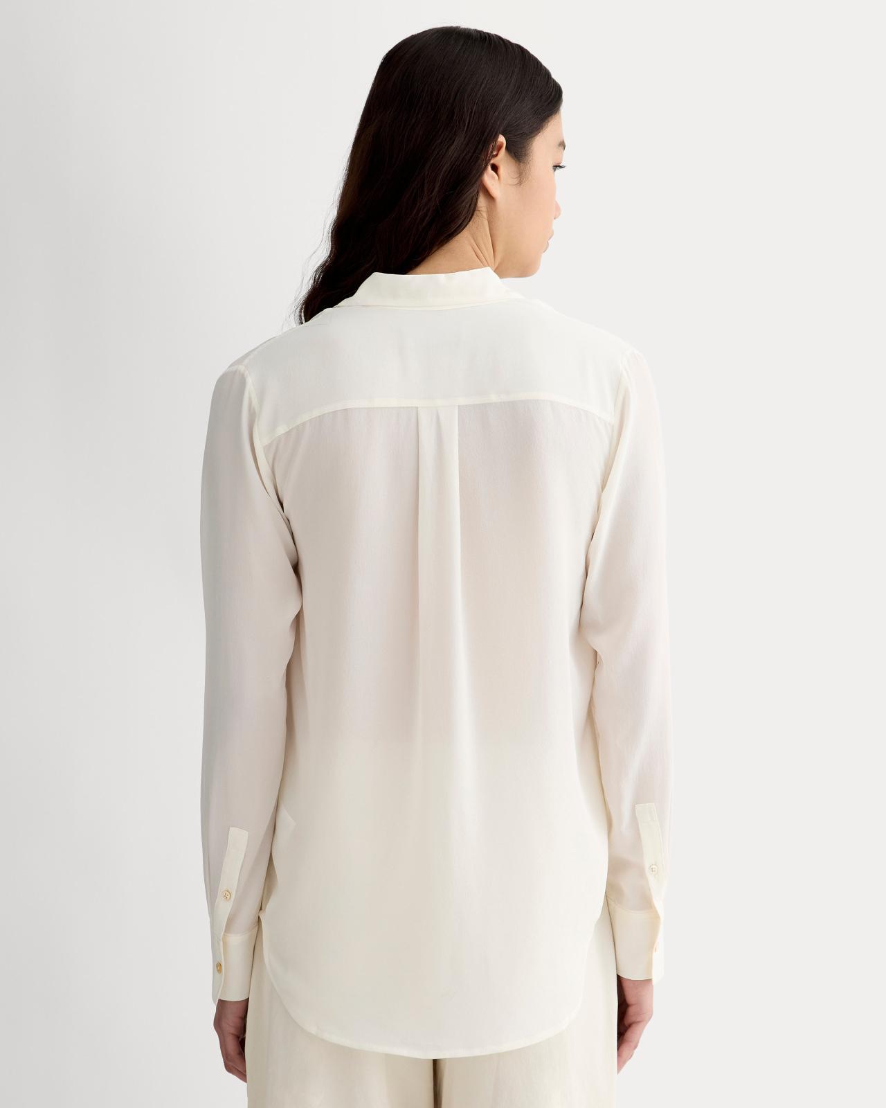 The Must-Have Shirt in Washable Silk Product Image