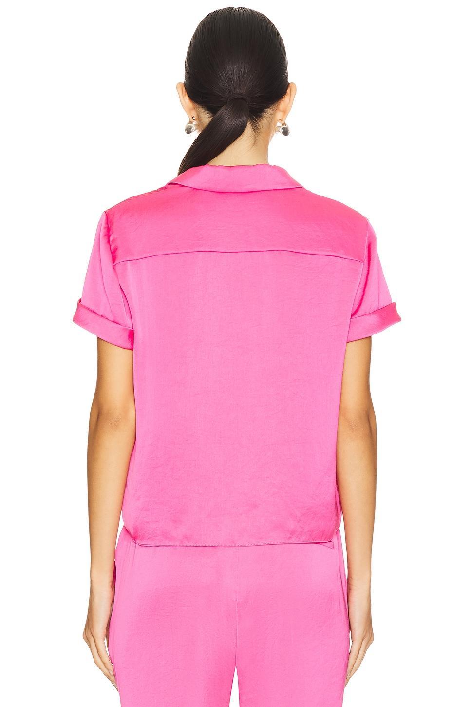 Short Sleeve Camp Shirt Theory Product Image