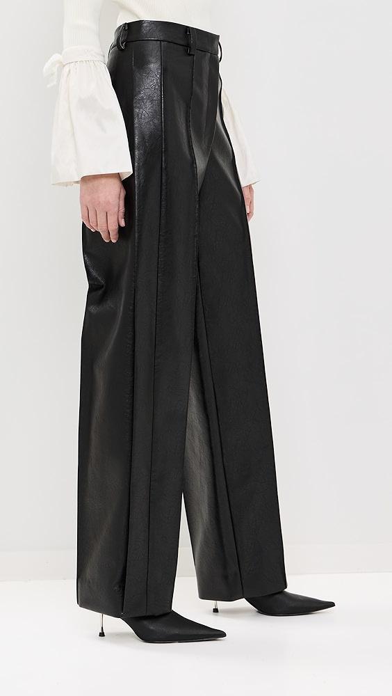 Prabal Gurung Deep Pleat Detail Pants | Shopbop Product Image