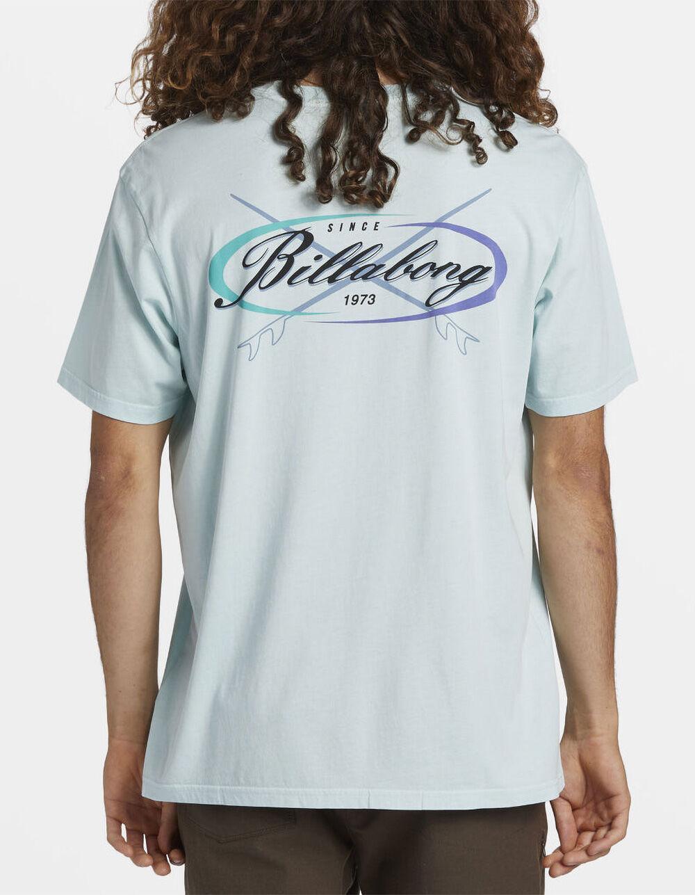 BILLABONG Crossboards Mens Tee - LIGHT BLUE Product Image
