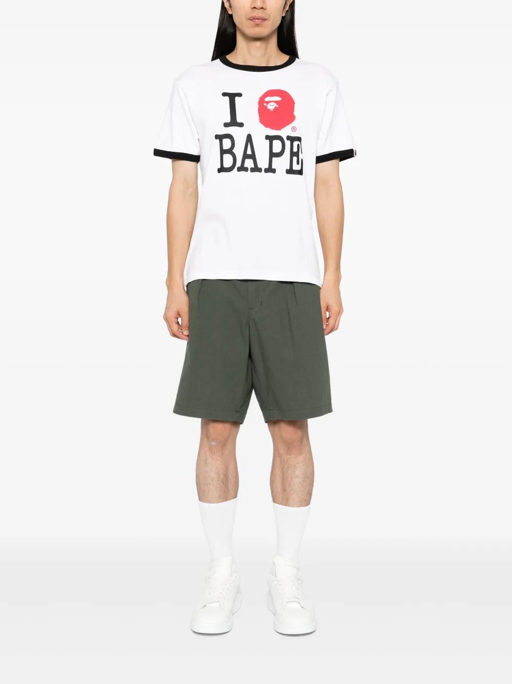 I Love BAPE T-shirt Product Image