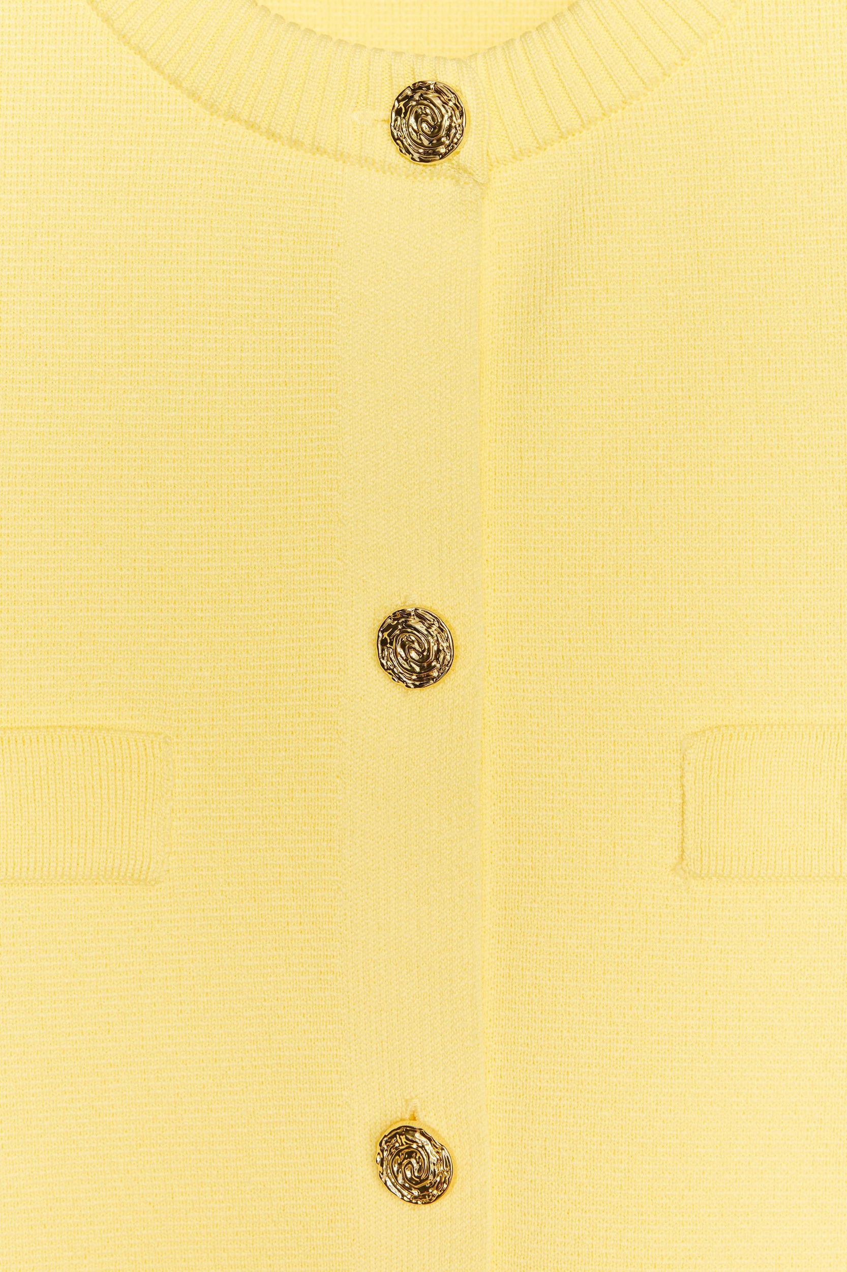 SHORT SLEEVE KNIT CARDIGAN Product Image