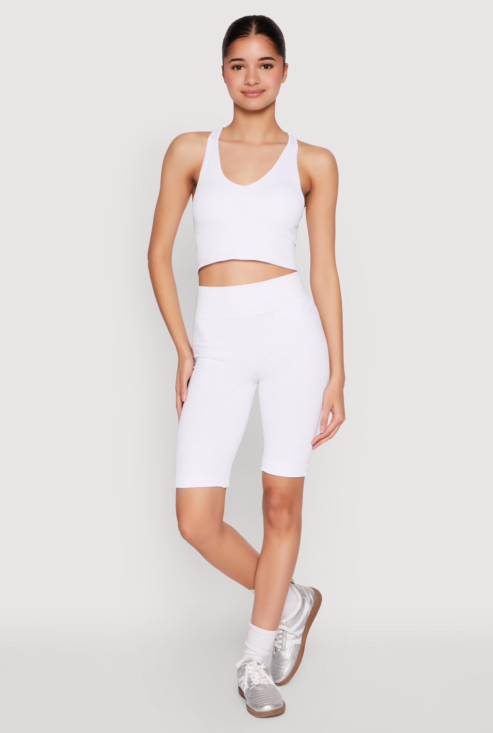 Womens Seamless Bermuda Bike Shorts Product Image