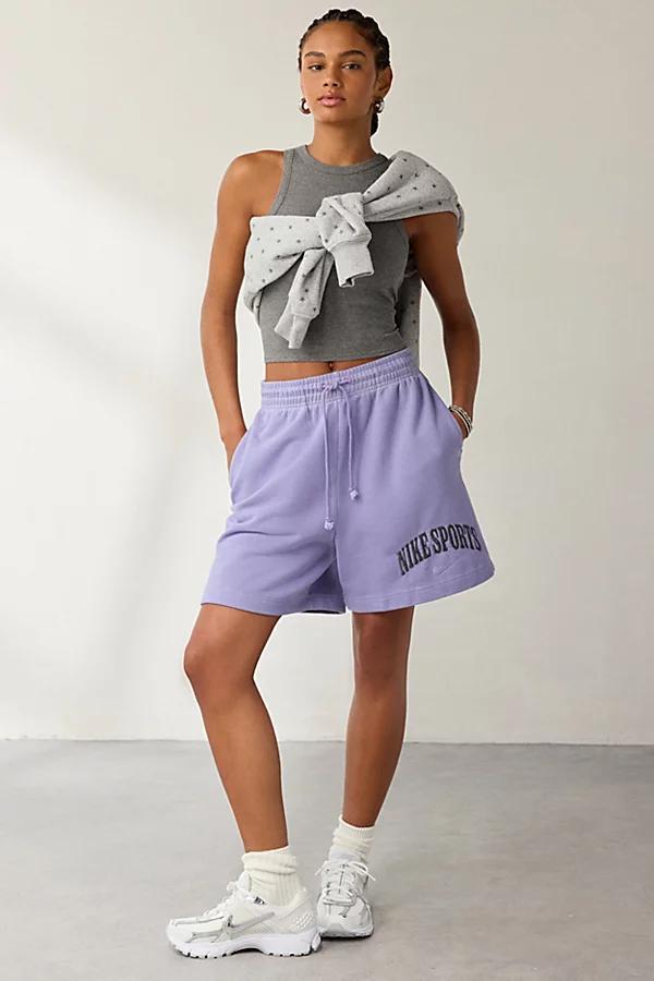 Nike Sportswear Phoenix Fleece Women's High-Waisted French Terry Shorts Product Image