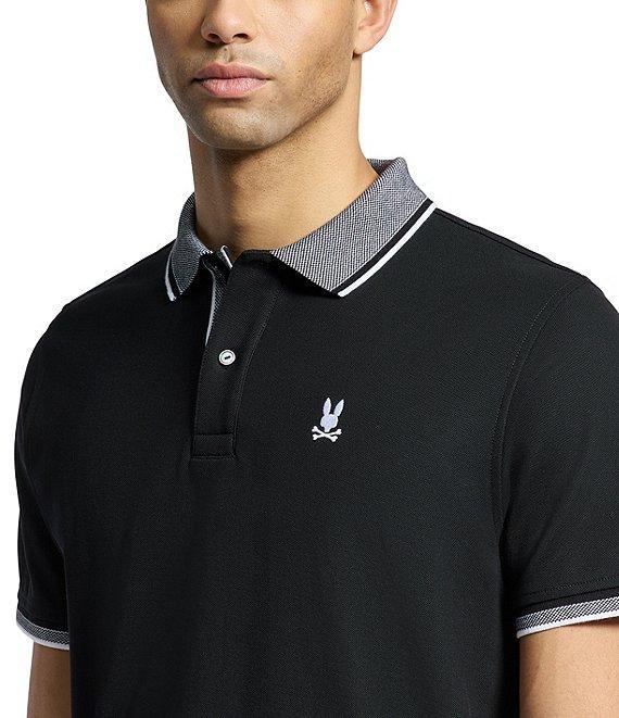 Psycho Bunny Evandale Oxford Short Sleeve Polo Shirt Product Image