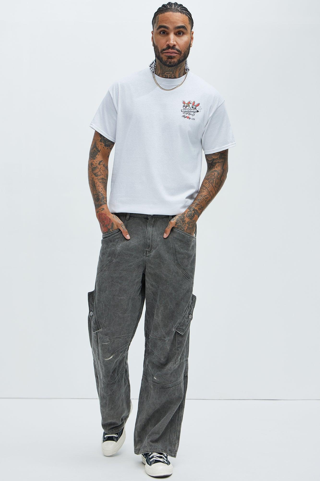 Blaze All Day Short Sleeve Tee - White Product Image