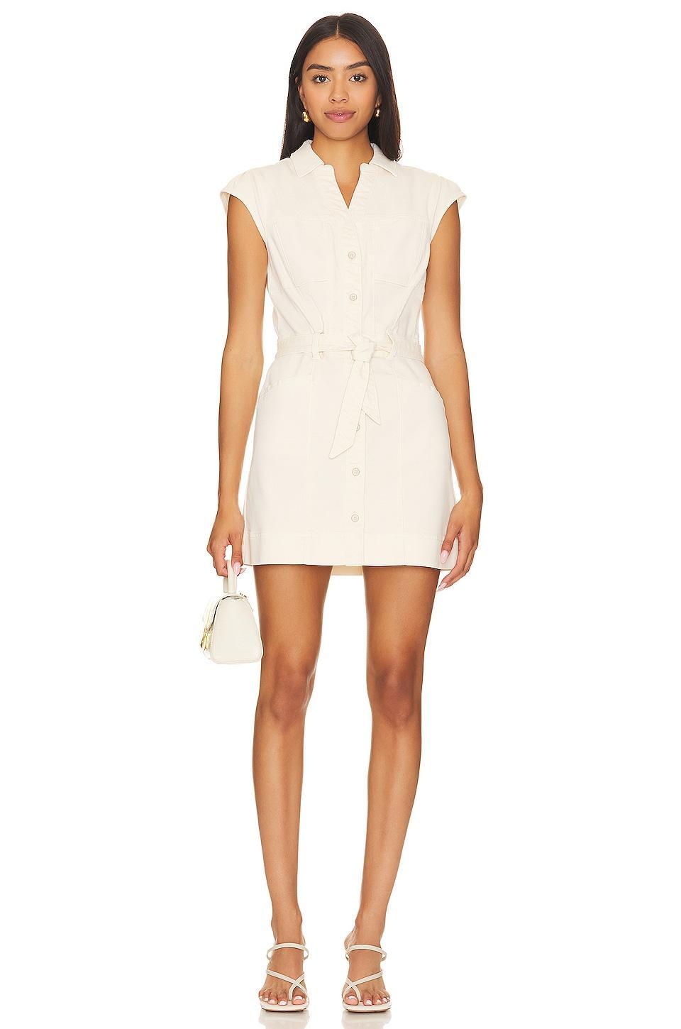 Paige Jaxsyn Belted Utility Mini Dress Product Image