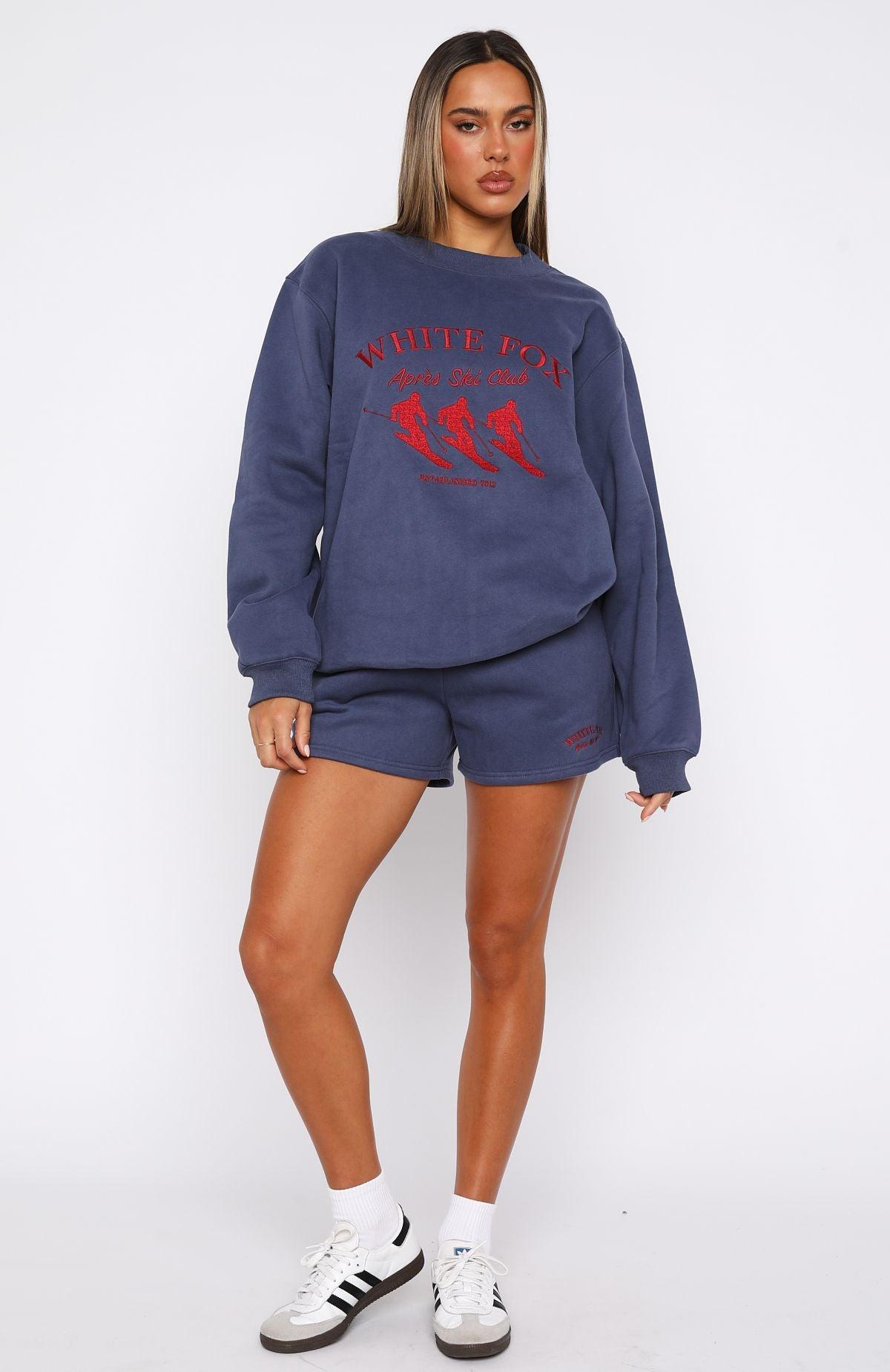 Après Ski Club Lounge Shorts Navy Product Image