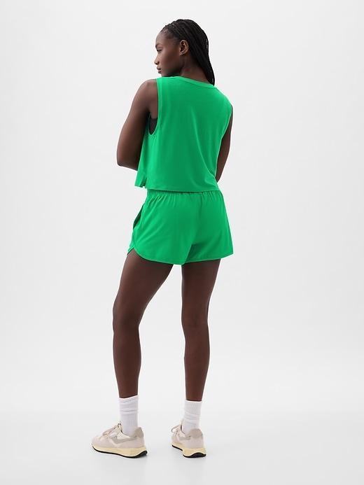 GapFit Breathe Cropped Muscle T-Shirt Product Image