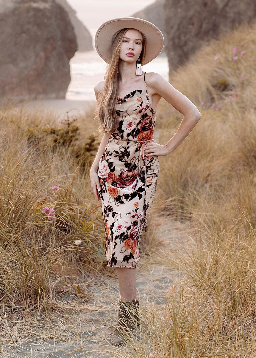 Amanda Dress in Cream Female Product Image