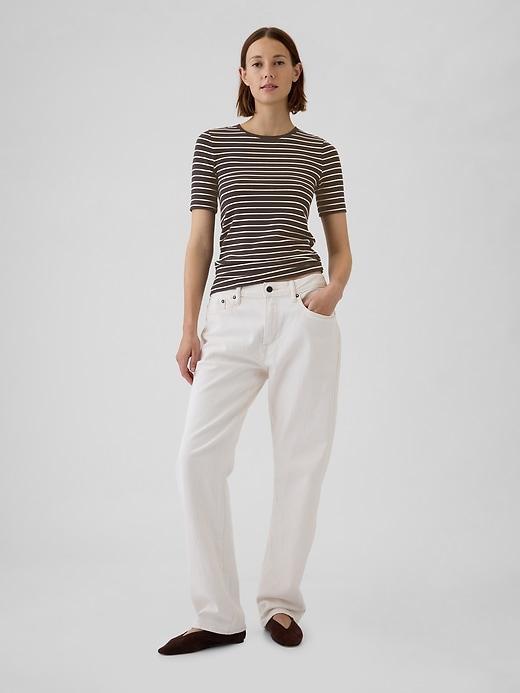 Modern Crewneck T-Shirt Product Image