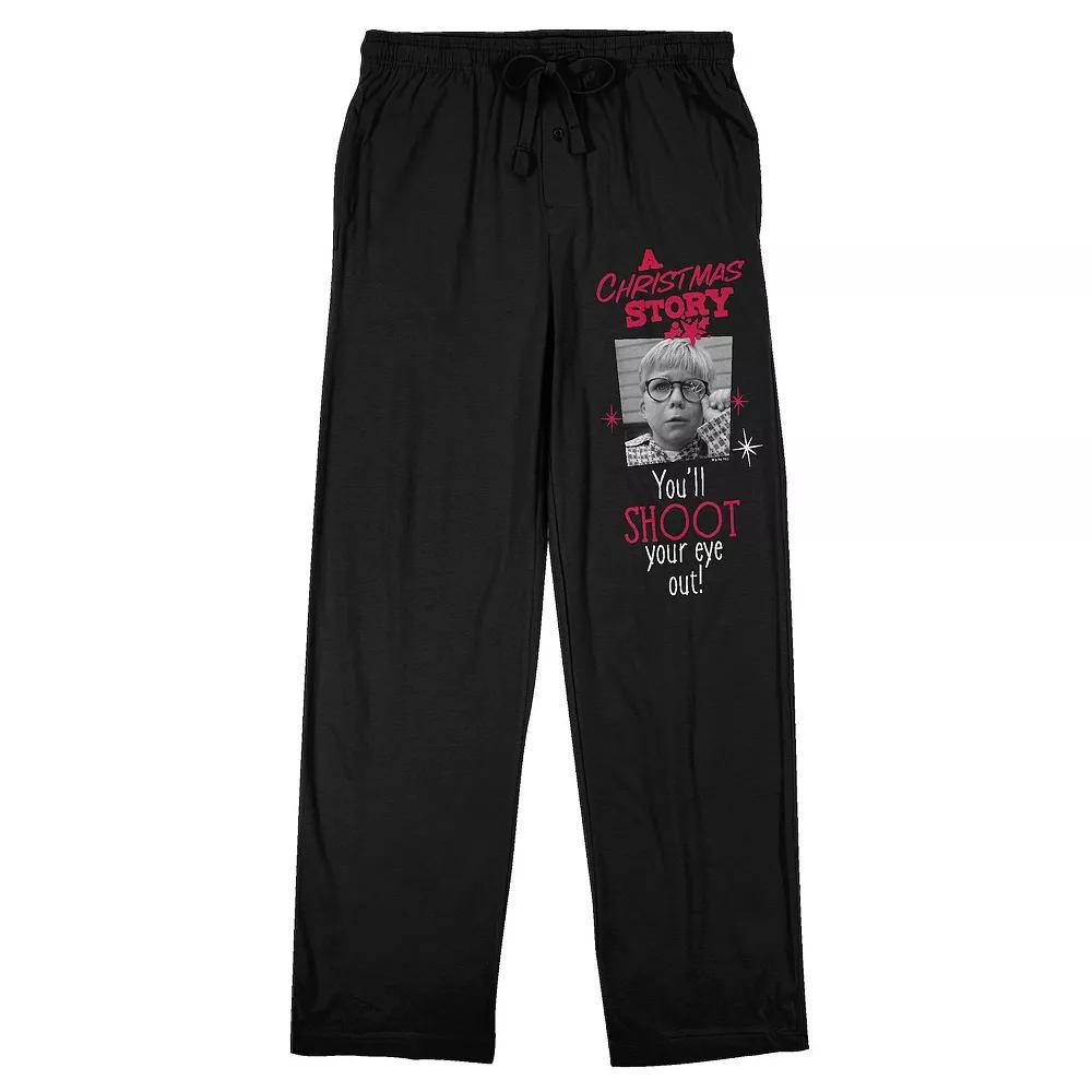 Men's Star Trek Strange New Worlds Pajama Pants, Size: Large, Black Product Image
