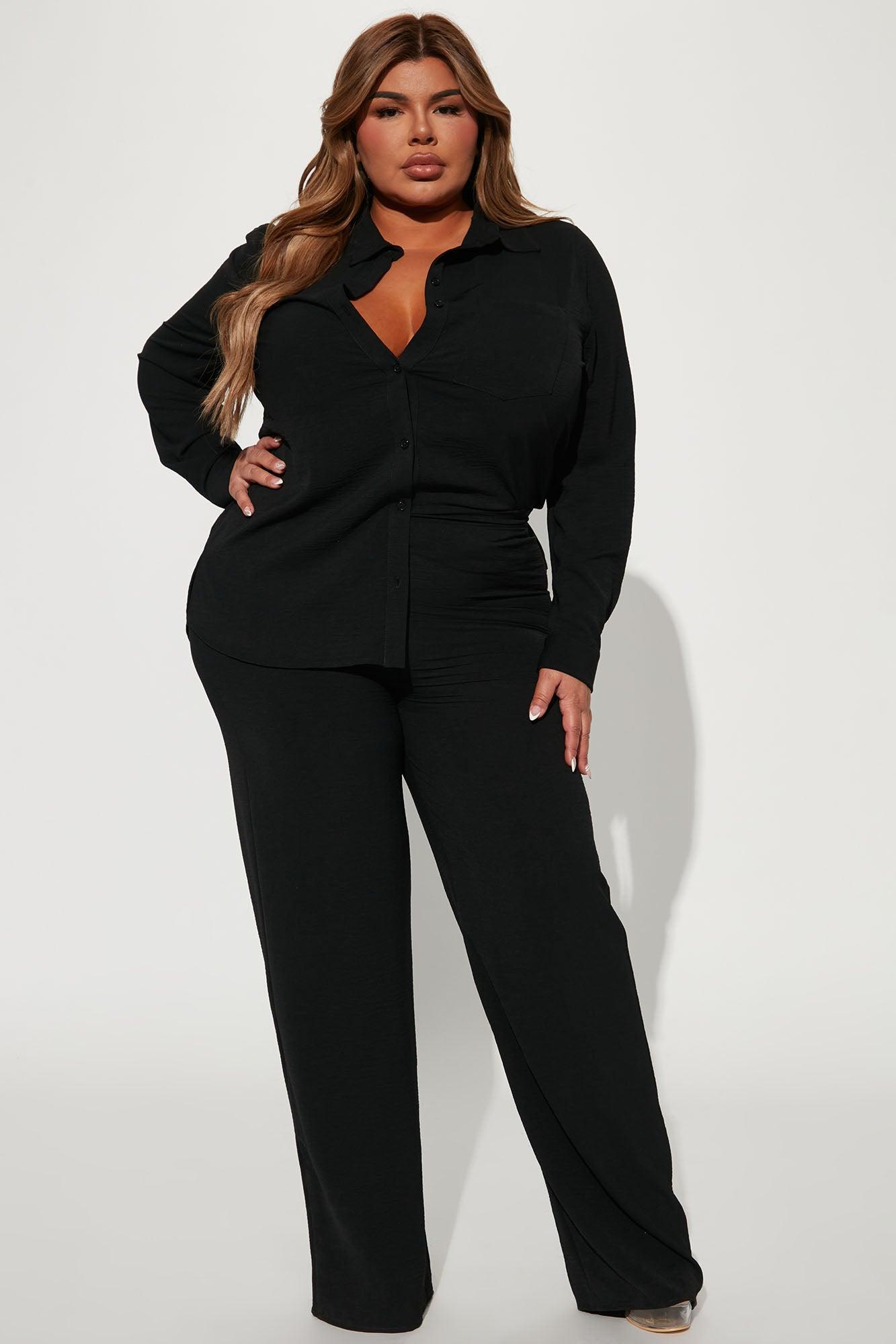 Makenzie Pant Set - Black Product Image